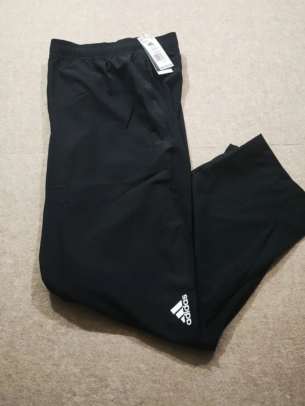 Adidas Men's Black Aeroready Jogger Track Training Pants -D